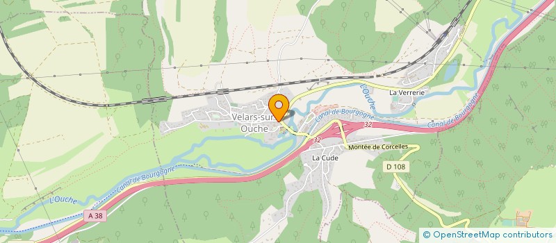 localisation de l'entreprise 522 656 339   VELARS-SUR-OUCHE