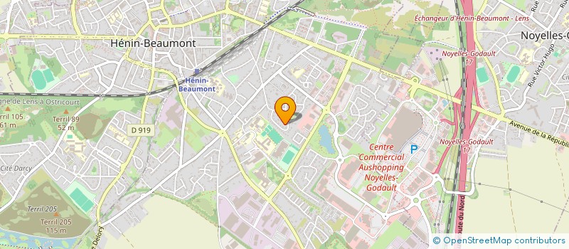 localisation de l'entreprise 522 685 882   HENIN-BEAUMONT