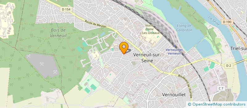 localisation de l'entreprise 522 698 646   VERNEUIL-SUR-SEINE