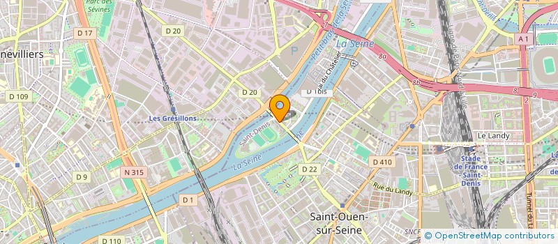 localisation de l'entreprise 522 720 465 à SAINT-DENIS