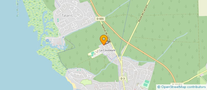 localisation de l'entreprise 522 725 100   LACANAU