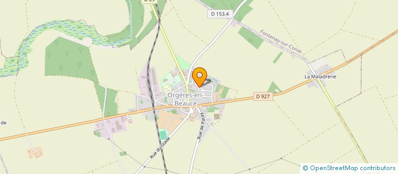 localisation de l'entreprise 522 742 204   LA CHAPELLE-MOULIERE