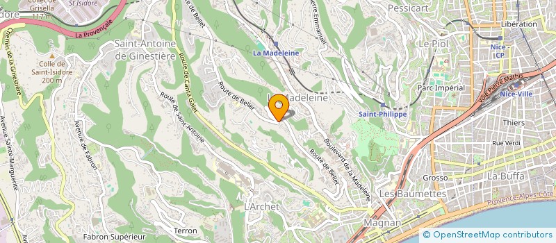 localisation de l'entreprise 522 742 477   NICE