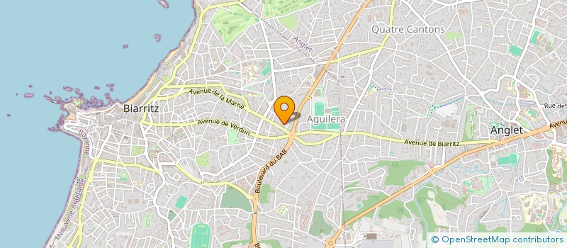 localisation de l'entreprise 522 745 934 à BIARRITZ