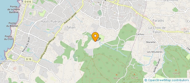 localisation de l'entreprise 522 766 674   SAINT-MANDRIER-SUR-MER