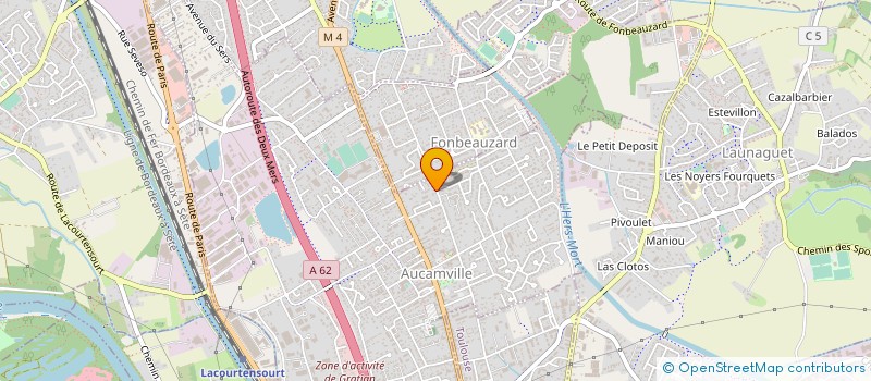 localisation de l'entreprise 522 775 964 à AUCAMVILLE