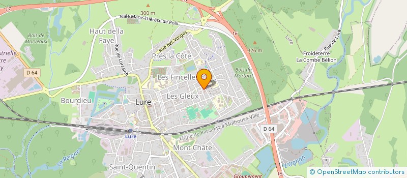 localisation de l'entreprise 522 777 457   BELFORT