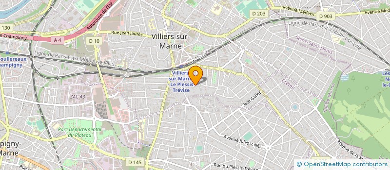 localisation de l'entreprise 522 777 796   CHAMPIGNY-SUR-MARNE