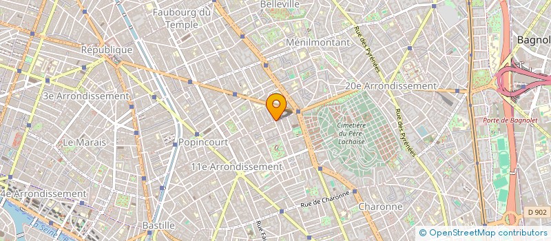 localisation de l'entreprise 522 782 614   PARIS