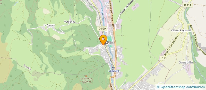 localisation de l'entreprise 522 790 856   SUSVILLE