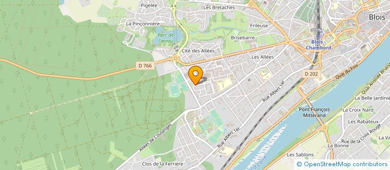 localisation de l'entreprise 522 807 619 à BLOIS