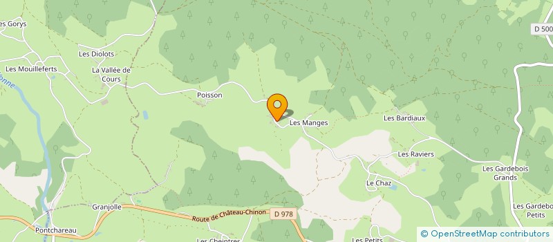 localisation de l'entreprise 522 813 963   ARLEUF