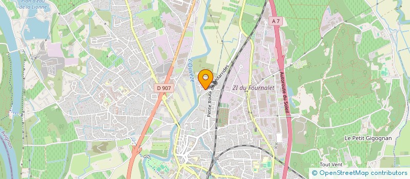 localisation de l'entreprise 522 851 864   SORGUES