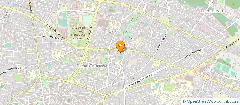 localisation de l'entreprise 522 853 985  à PAU