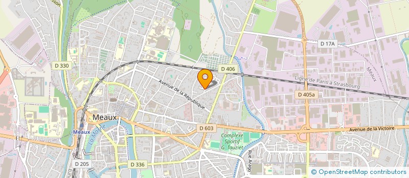 localisation de l'entreprise 522 860 600 à MEAUX