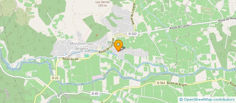 localisation de l'entreprise 522 881 390   BRIGNOLES