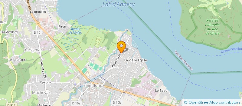 localisation de l'entreprise 522 884 071   SAINT-JORIOZ