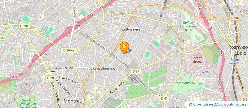 localisation de l'entreprise 522 884 907  à AURAY