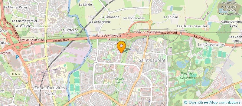 localisation de l'entreprise 522 891 571   BOURGBARRE