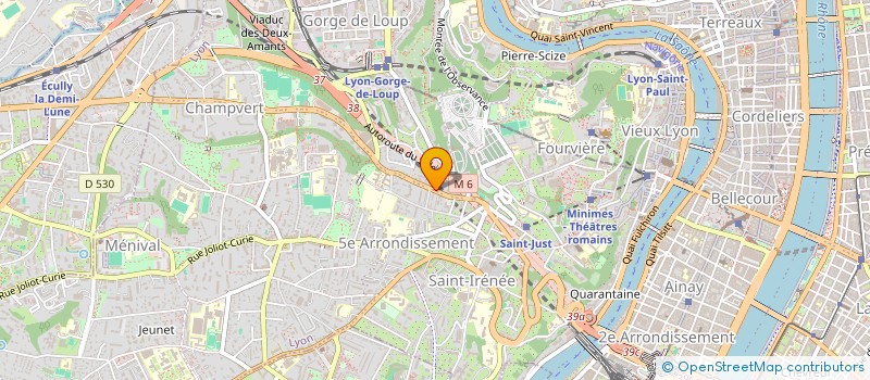 localisation de l'entreprise 522 917 038   LYON