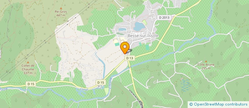 localisation de l'entreprise 522 922 418   BESSE-SUR-ISSOLE