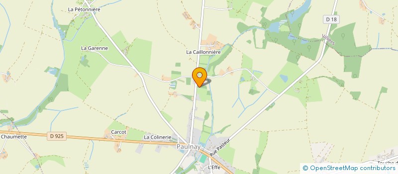 localisation de l'entreprise 522 950 476 à PAULNAY