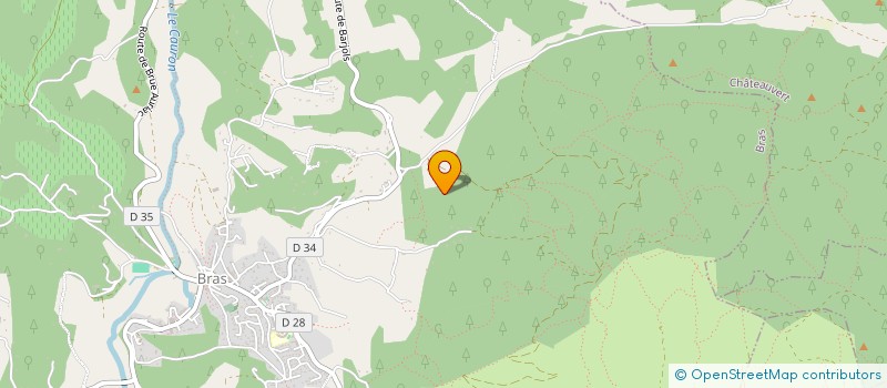 localisation de l'entreprise 522 951 748   BRAS