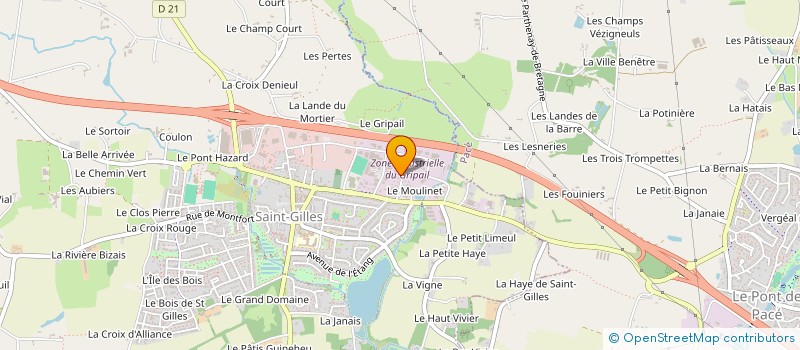 localisation de l'entreprise 522 970 698   SAINT-GILLES