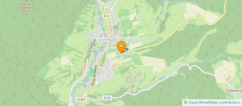 localisation de l'entreprise 522 973 205 à STRASBOURG