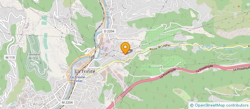 localisation de l'entreprise 522 993 120   CAGNES SUR MER