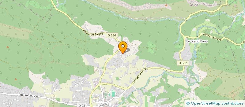 localisation de l'entreprise 523 025 716   COTIGNAC