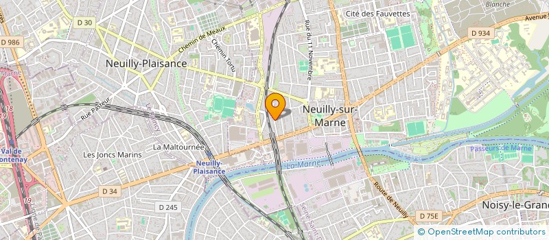 localisation de l'entreprise 523 026 524  à ROSNY-SOUS-BOIS