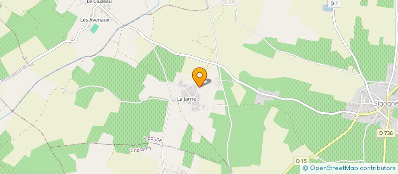localisation de l'entreprise 523 034 023 à SIGOGNE