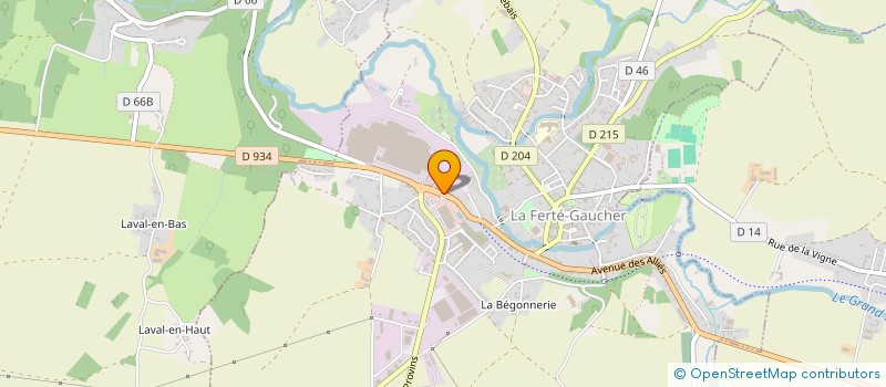 localisation de l'entreprise 523 049 807   LA FERTE-GAUCHER