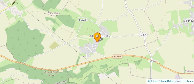 localisation de l'entreprise 523 050 813   GUERVILLE