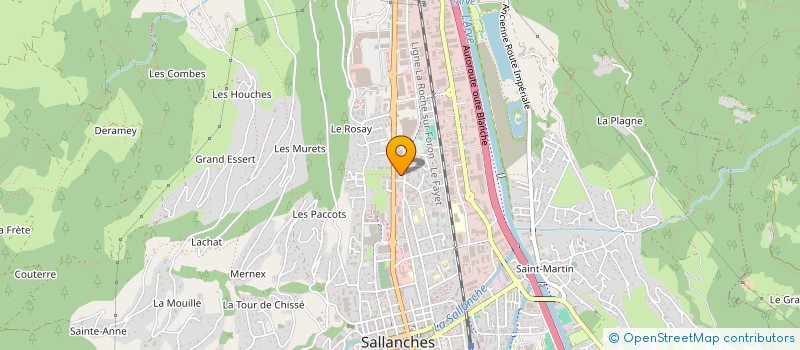 localisation de l'entreprise 523 055 671   SALLANCHES