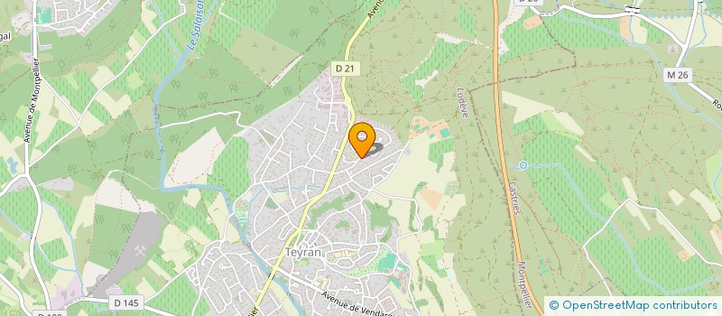 localisation de l'entreprise 523 064 046   TEYRAN
