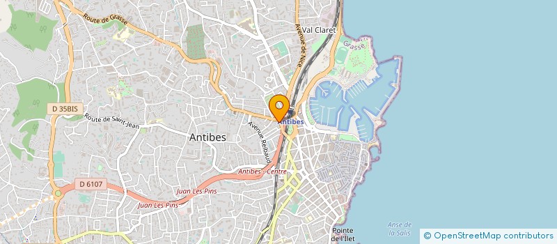 localisation de l'entreprise 523 067 619   BIOT