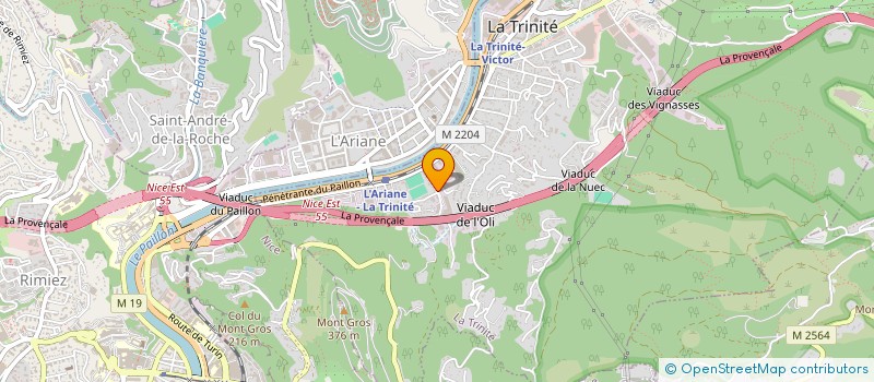 localisation de l'entreprise 523 068 005   LA TRINITE