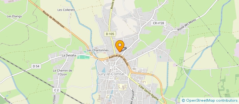 localisation de l'entreprise 523 081 859   SURY-LE-COMTAL