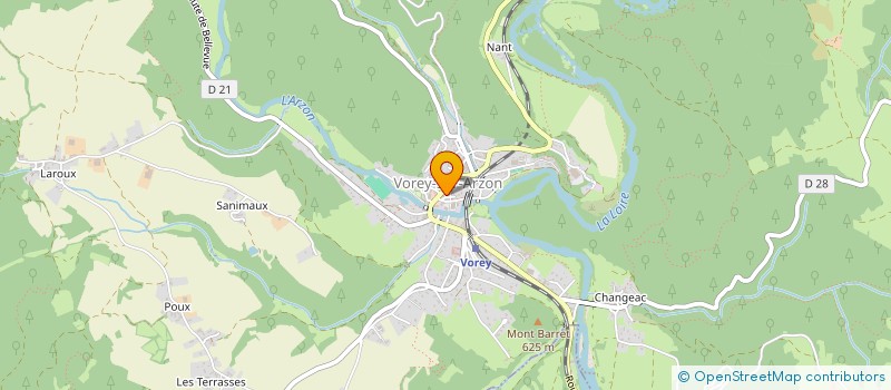 localisation de l'entreprise 523 091 312   SAINT-ETIENNE