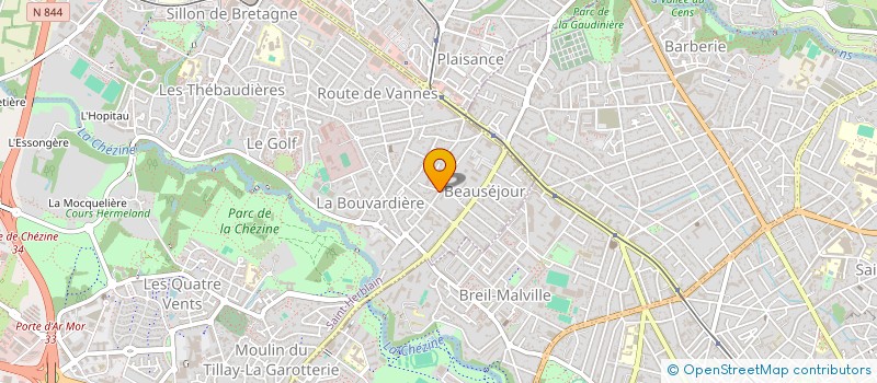 localisation de l'entreprise 523 093 946 à SAINT-HERBLAIN