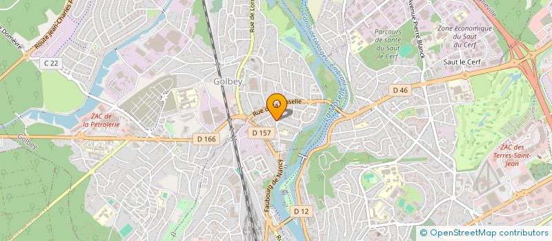 localisation de l'entreprise 523 114 726   GOLBEY