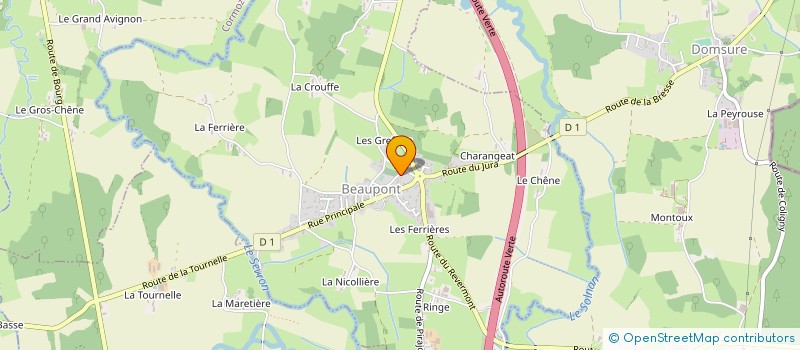 localisation de l'entreprise 523 128 437   BEAUPONT