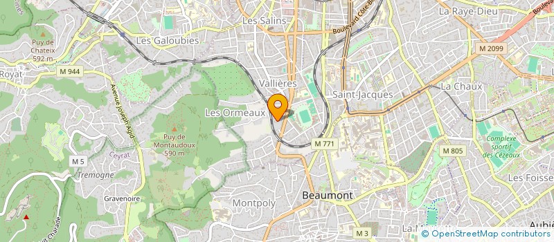 localisation de l'entreprise 523 147 825   ORLEAT