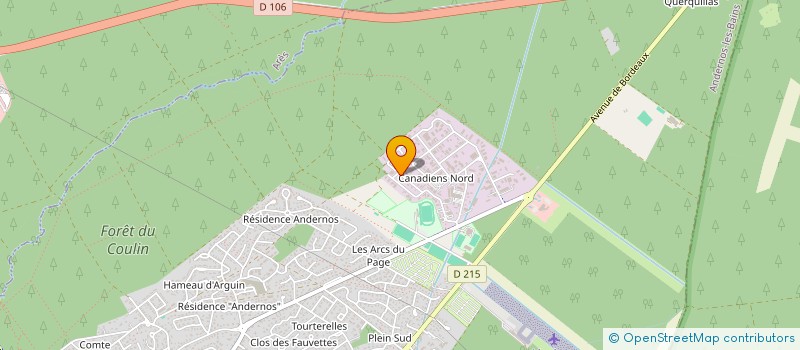 localisation de l'entreprise 523 157 816   LEGE-CAP-FERRET