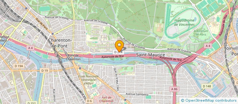 localisation de l'entreprise 523 157 915  à SAINT-MAURICE