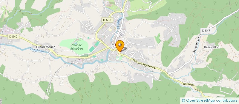 localisation de l'entreprise 523 164 242   DIEULEFIT