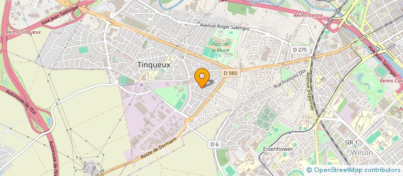 localisation de l'entreprise 523 168 664   TINQUEUX