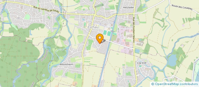 localisation de l'entreprise 523 182 780 à STRASBOURG